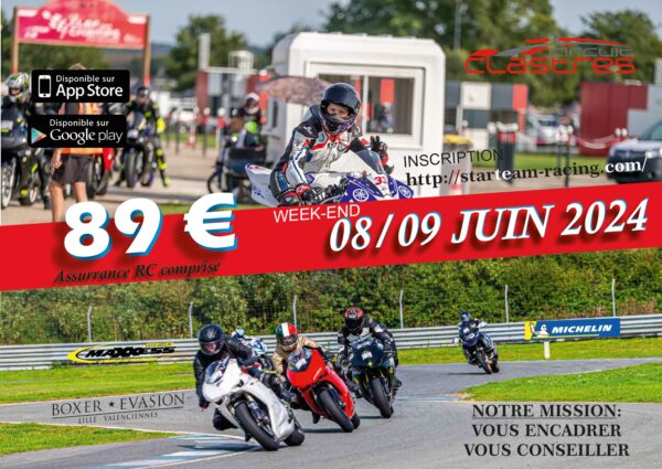 Roulage Clastres Week-end 08/09 juin 2024